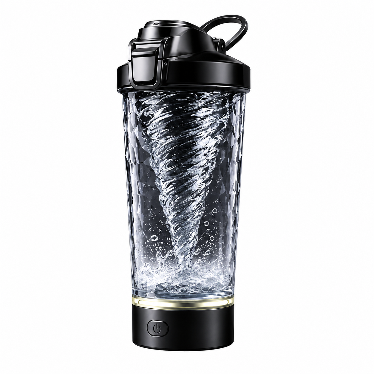 Shake Force™ Electric Shaker Bottle – Self-Cleaning Rechargeable Protein Mixer